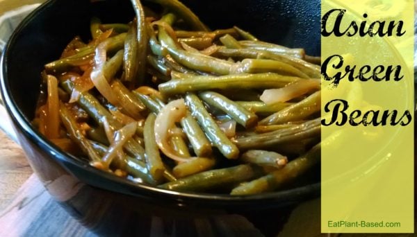 Asian Sauce Recipe. green beans
