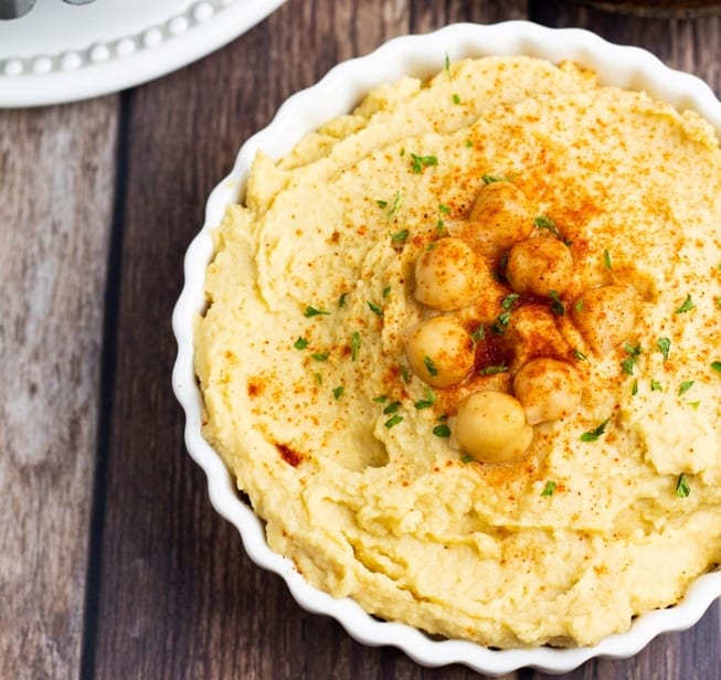 Oil-Free Vegan Hummus Recipe