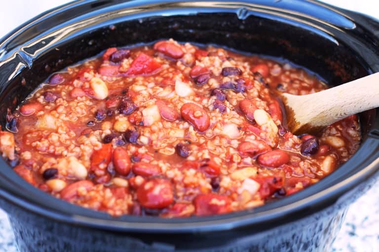 Vegan Crock Pot Chili