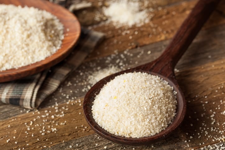 Raw Organic Dry Grits Ready to Cook
