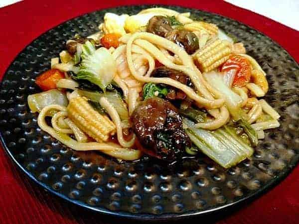 Udon Noodle Stir Fry | EatPlant-Based