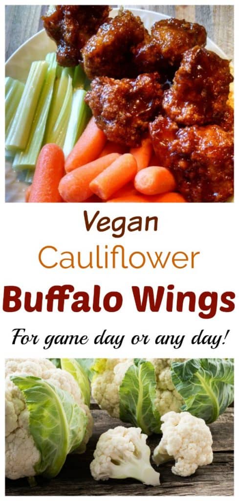Vegan Cauliflower Buffalo Wings