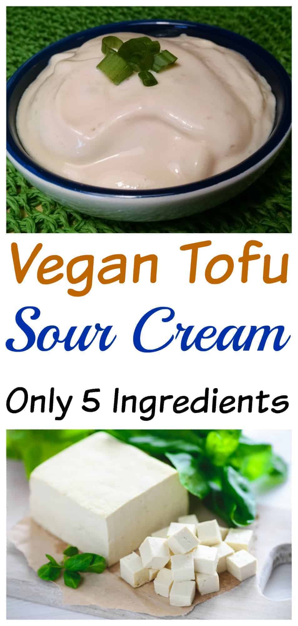 Vegan Tofu Sour Cream