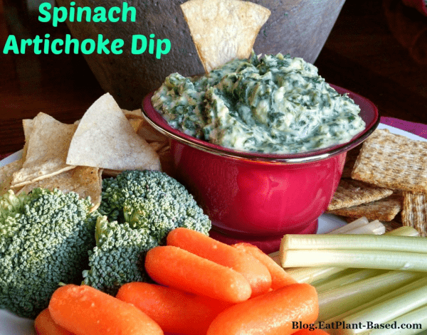 Vegan Artichoke Spinach Dip