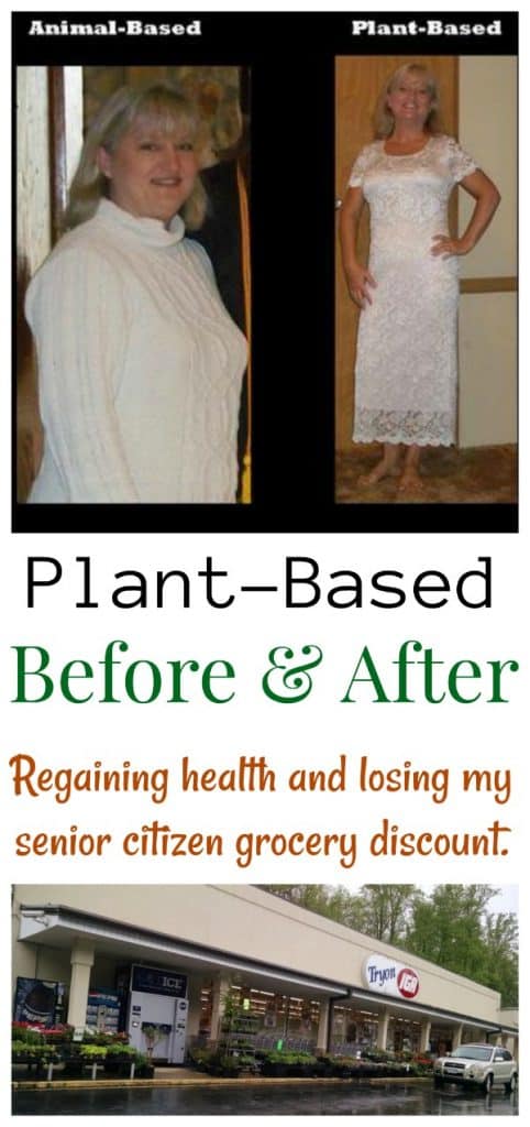 Plant-based weight loss before and after