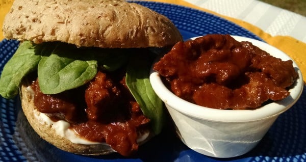 Seitan Barbecue Sandwiches