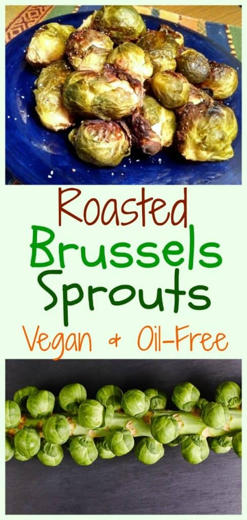 Vegan Roasted Brussels Sprouts