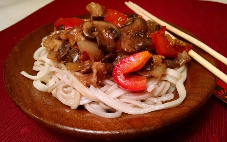 Vegan Soba Noodle Recipe: Seitan