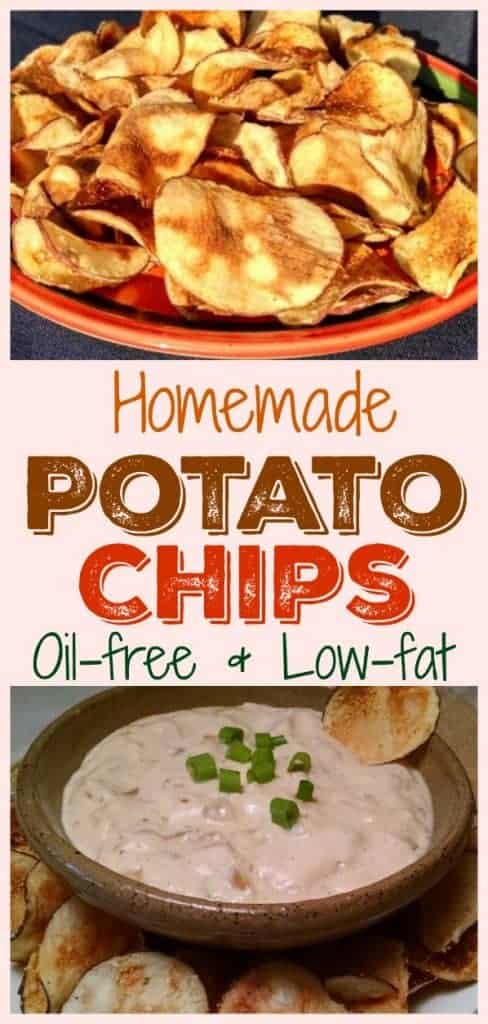 Homemade Low-Fat Potato Chips