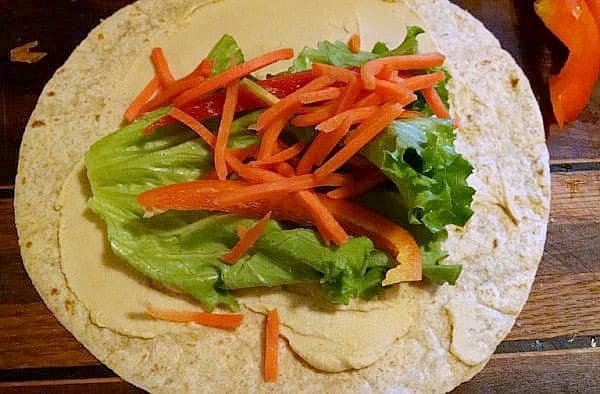 vegan pinwheel ingredients