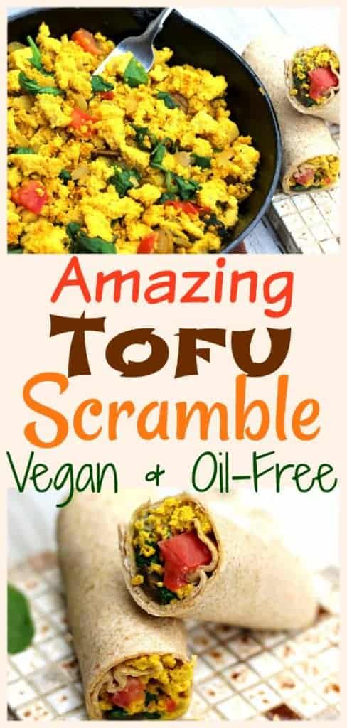 vegan tofu scramble