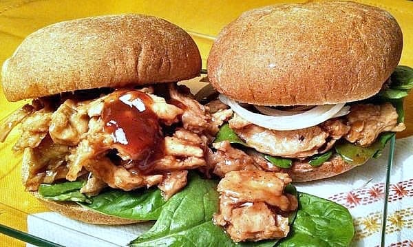 Soy Curls Recipe Best Vegan Barbecue Sandwich