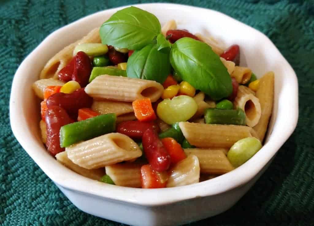 easy vegan pasta salad