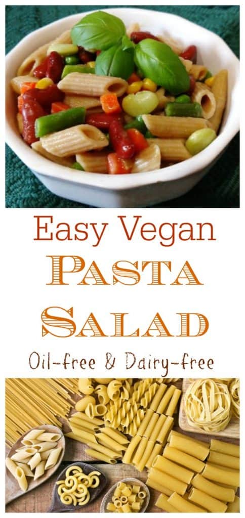 Easy Vegan Pasta Salad