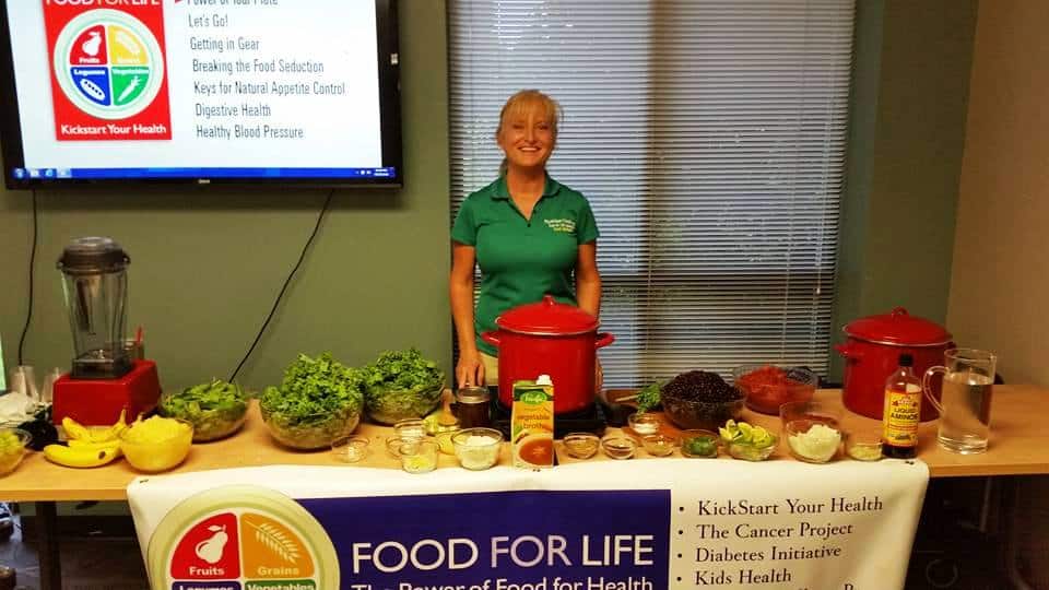 Food for Life classes. Terri Edwards