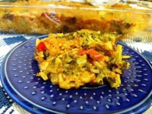 Vegan Broccoli & Rice Casserole
