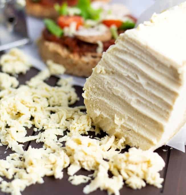 Easy Cashew Cheese | Mozzarella
