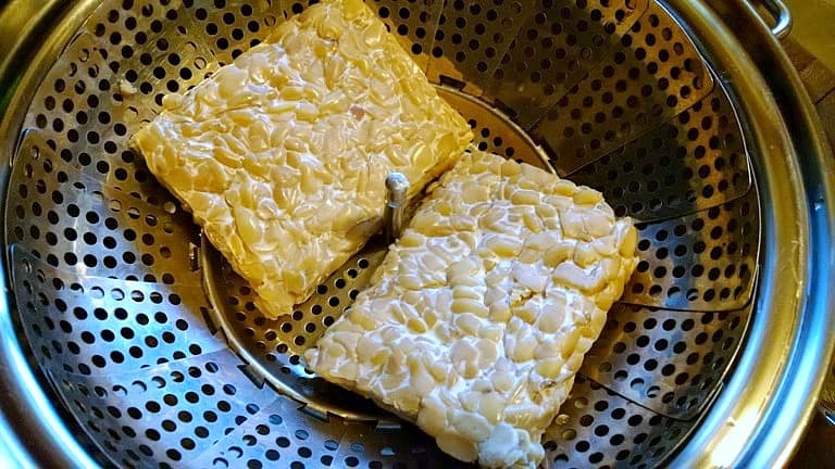 Tempeh steamed