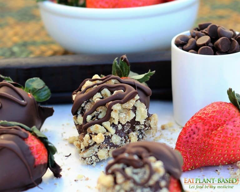 Chocolate Dipped Strawberries EatPlantBased