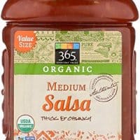 365 Everyday Value, Organic Medium Salsa - Thick & Chunky, 38 Ounce