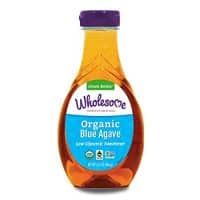 Wholesome Organic Blue Agave Nectar, Syrup, Low Glycemic Sweetener, Non GMO, 44 oz