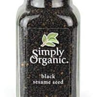 Simply Organic Certified Black Whole Sesame Seed, 3.28 Ounce