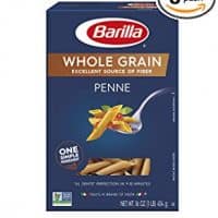 Barilla Whole Grain Pasta, Penne, 16 Ounce (Pack of 8)