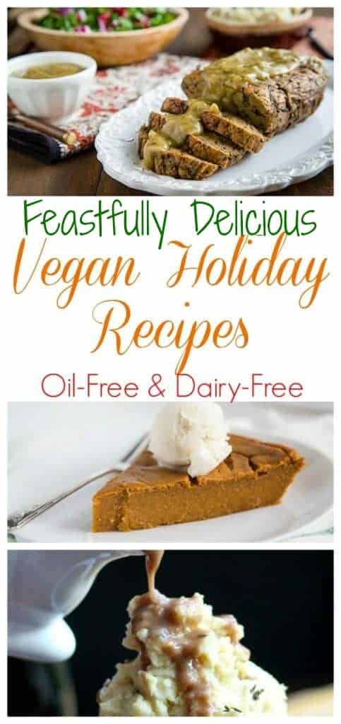 vegan holiday recipes oil free