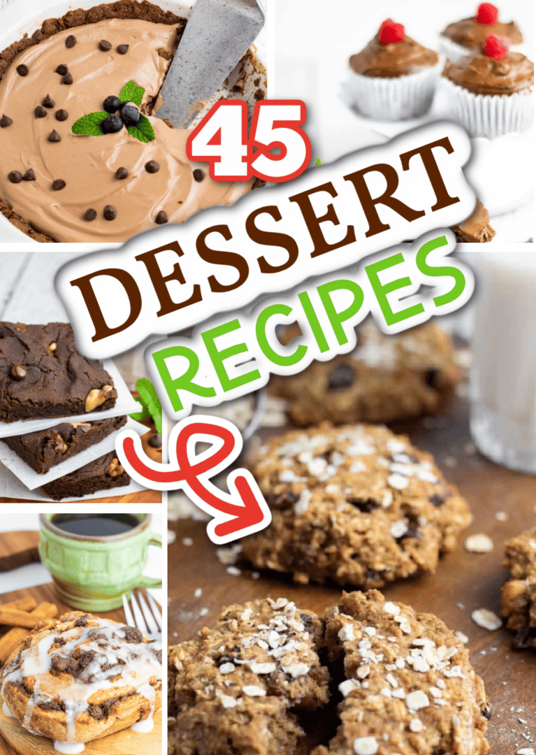45 Vegan Dessert Recipes | Oil-Free
