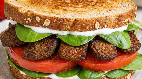 Smoked Tempeh Sandwich | TLT - EatPlant-Based