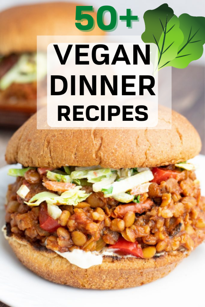 feature photo for vegan dinner recipes