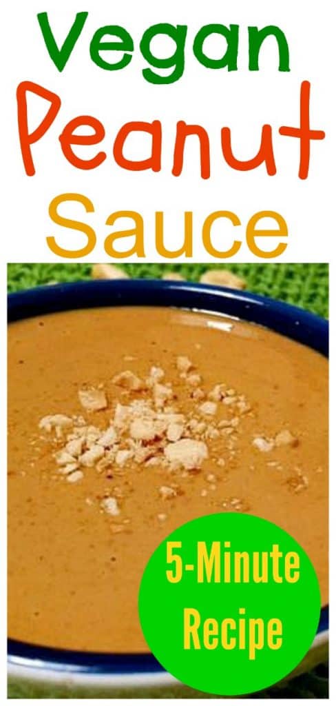 vegan peanut sauce
