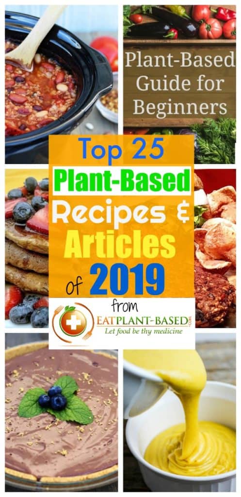 top wfpb recipes and articles photo collage for pinterest