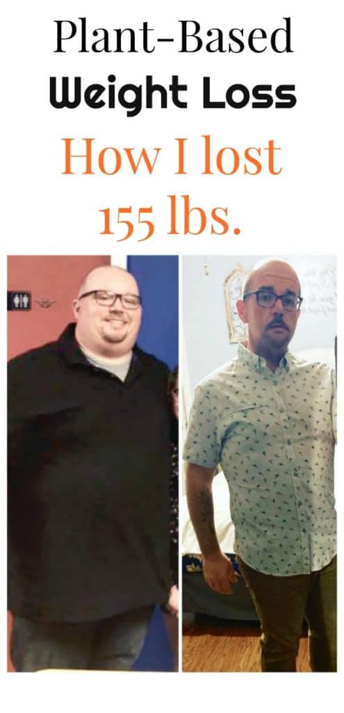 WFPB weight loss before and after pinterest photo