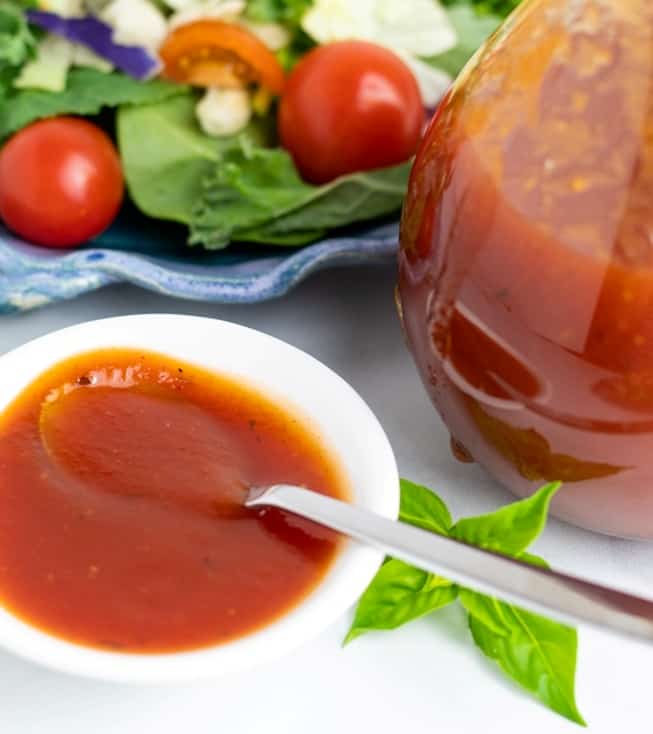 Tangy Tomato Oil-Free Dressing