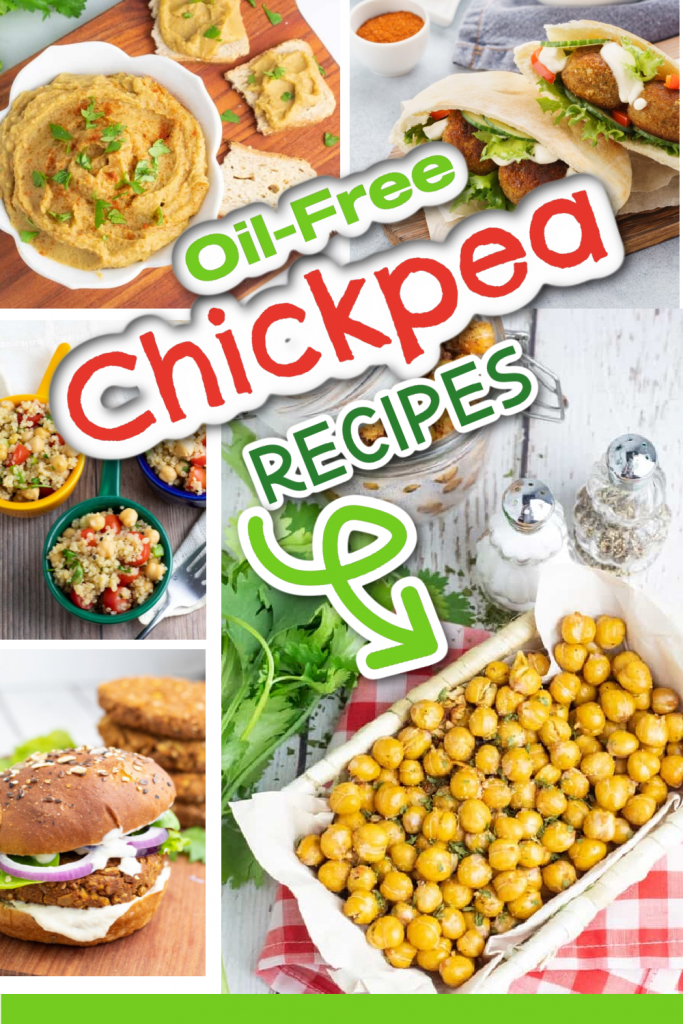 chickpea recipes photo collage