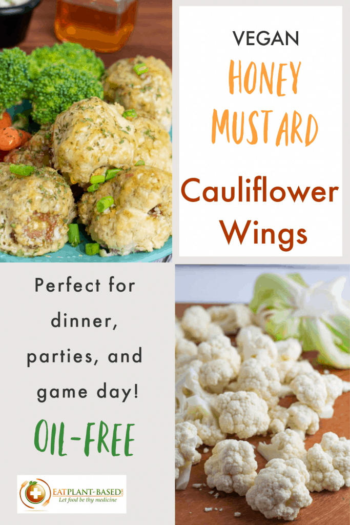photo collage of cauliflower wings honey mustard photos for pinterest