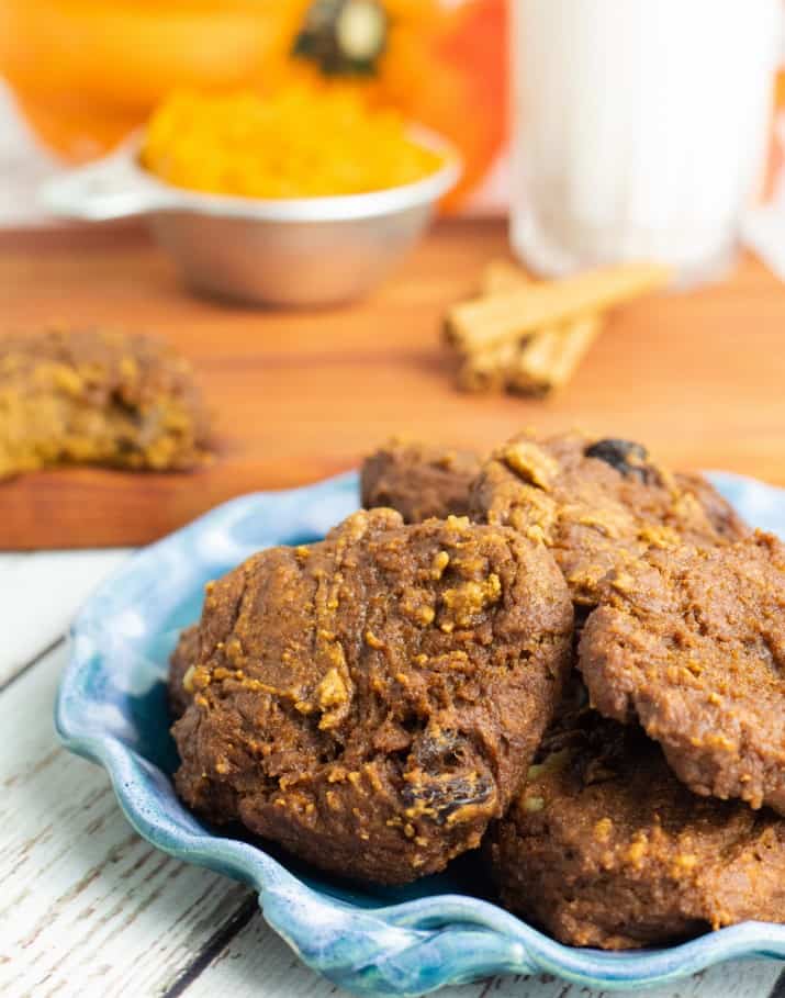 Healthy Pumpkin Cookies | Vegan