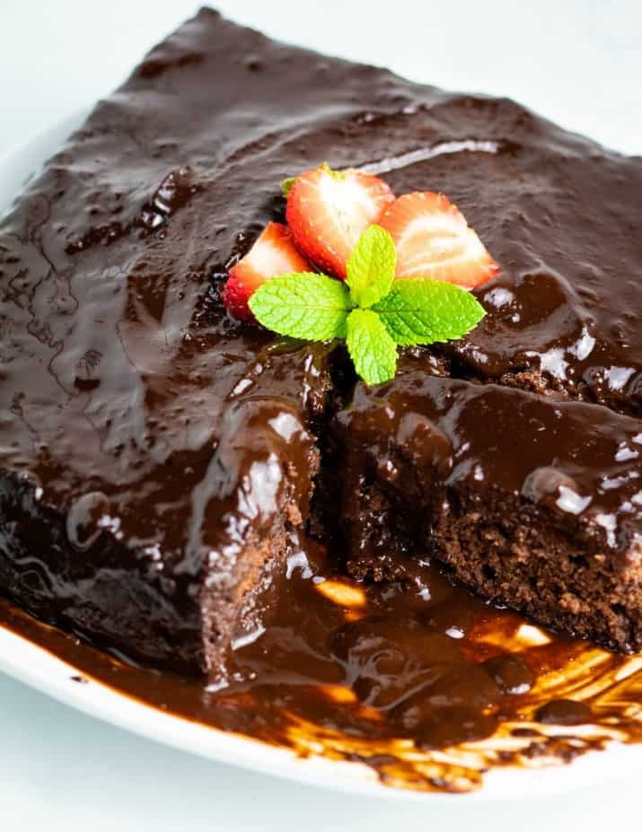 Easy Chocolate Fudge Cake