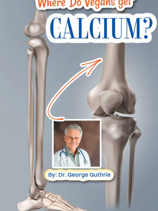 photo collage for calcium plant based sources with dr guthrie photo