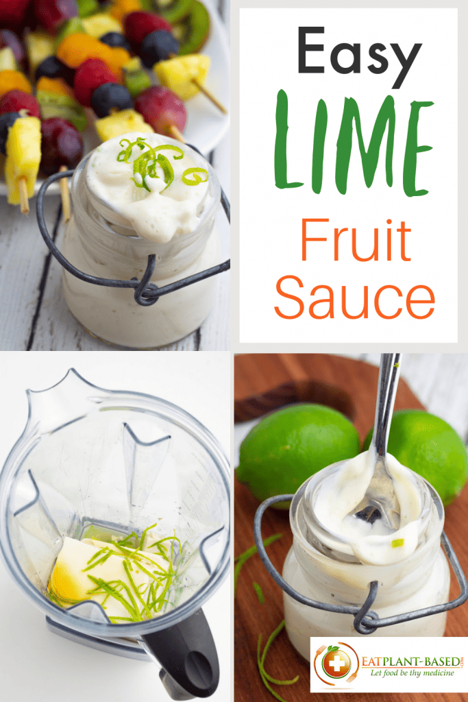 lime fruit sauce photo collage for pinterest