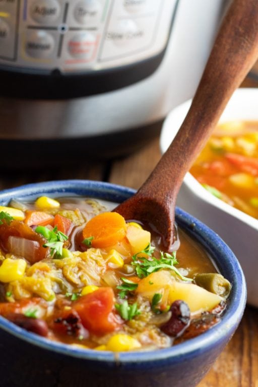 Best Instant Pot Vegetable Soup - EatPlant-Based