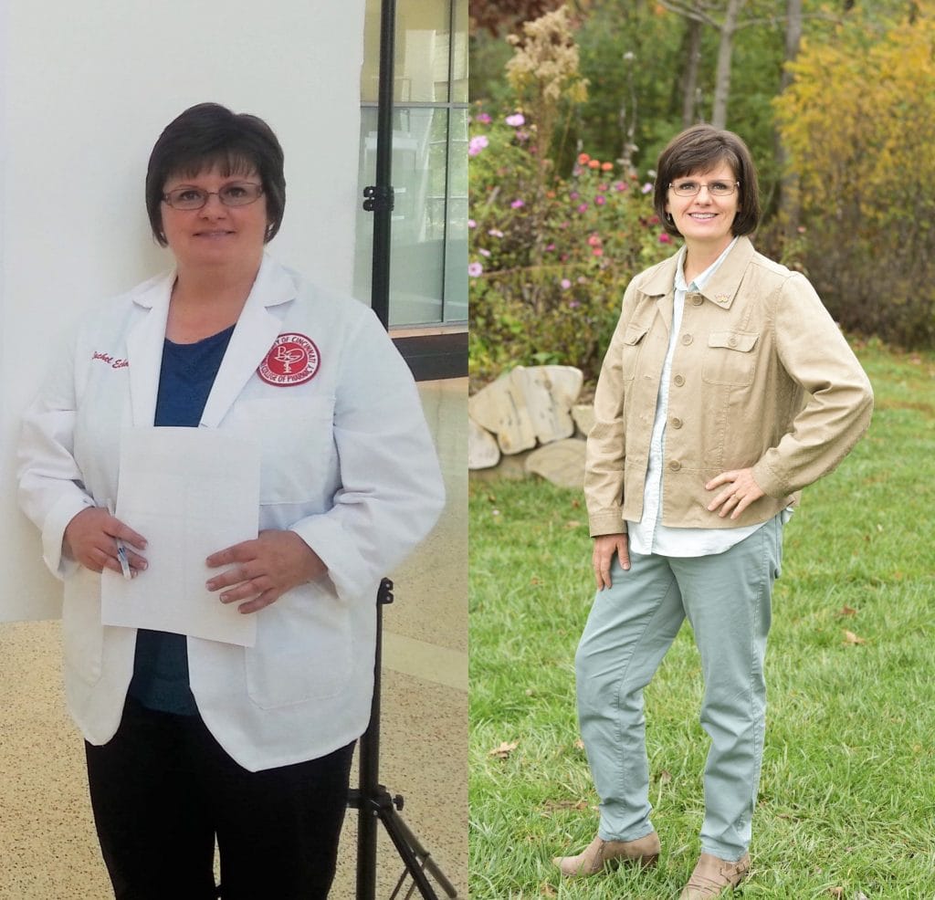 Rachel Echols before and after weight loss