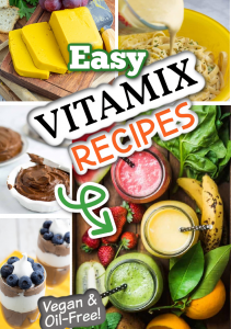 vitamix recipes photo collage