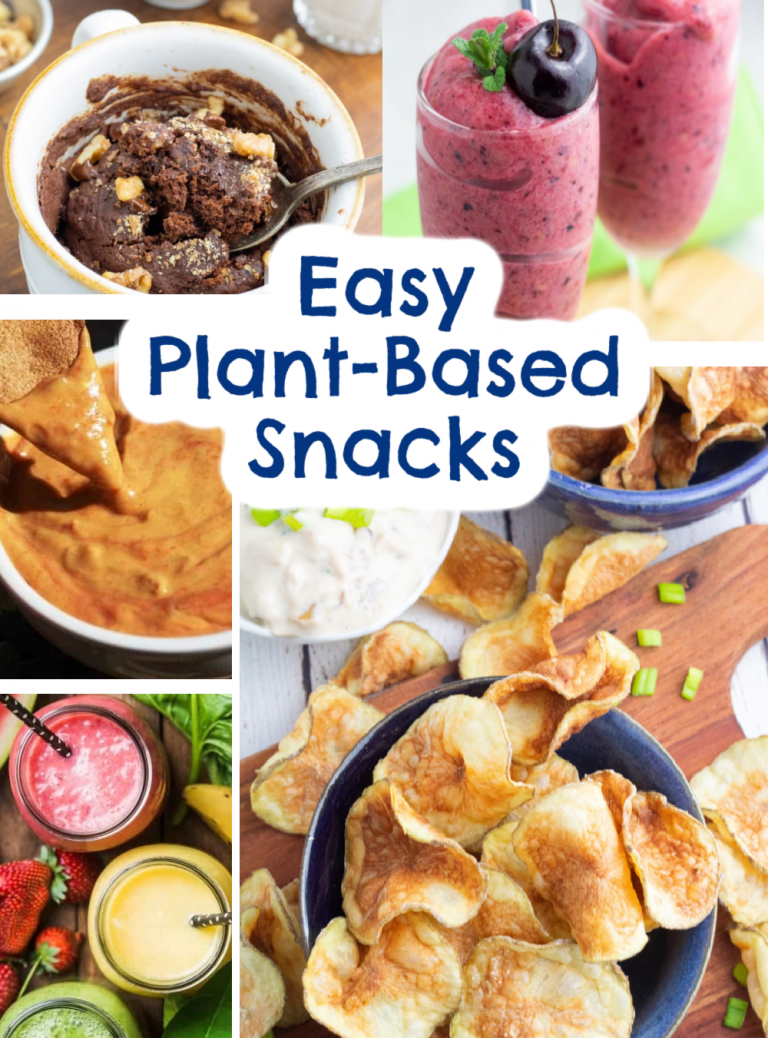 25 Easy Plant-Based Diet Snacks in 15-Minutes