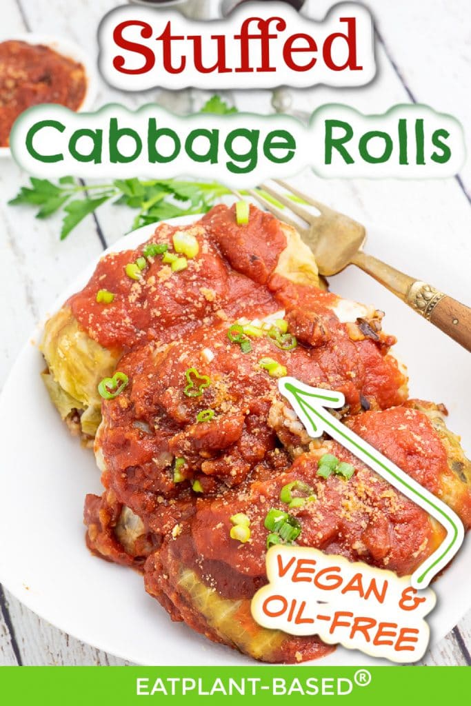 stuffed cabbage rolls photo collage for pinterest