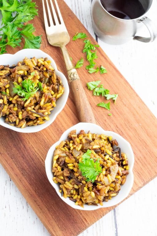 BEST Seasoned Wild Rice Recipe - EatPlant-Based