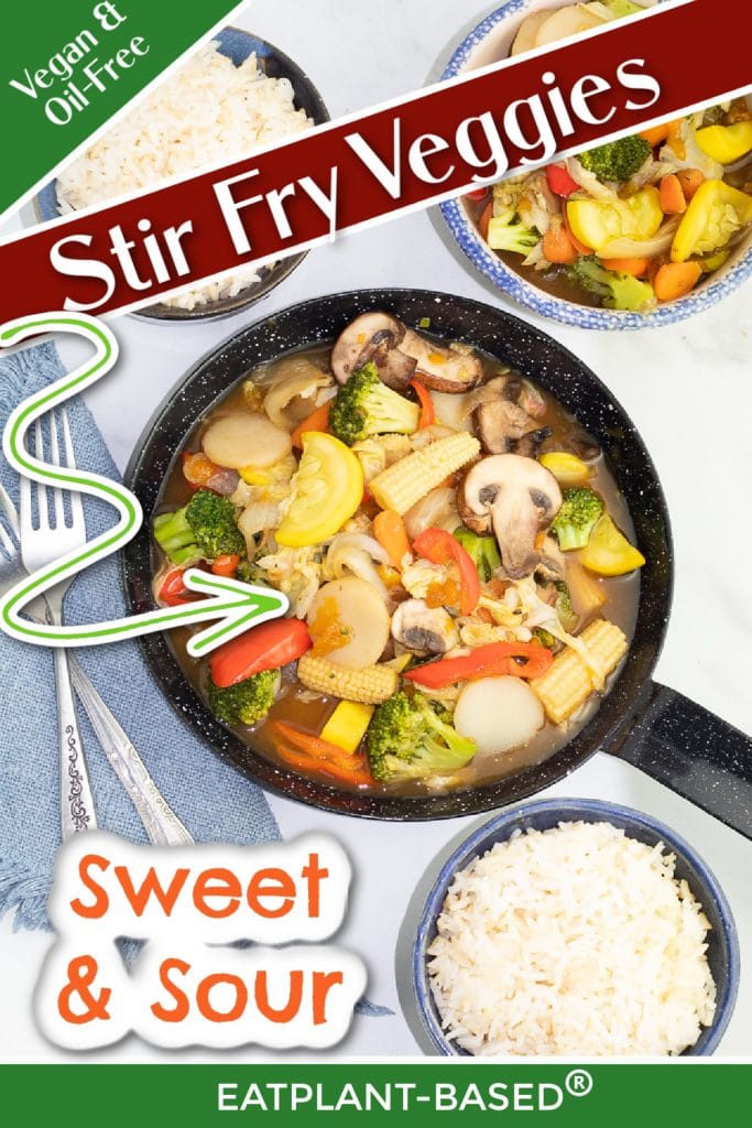 photo collage for stir fry veggies for pinterest