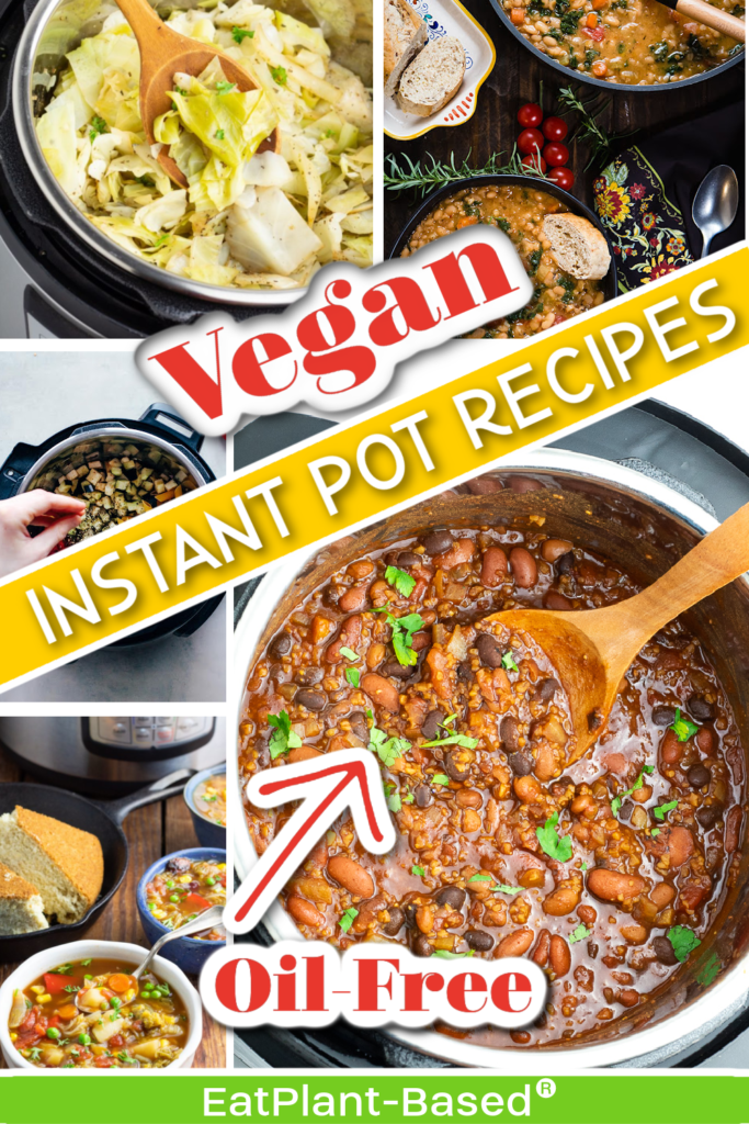 photo collage for instant pot recipes for pinterest