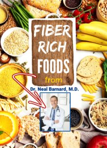 high fiber diet photo collagewith title